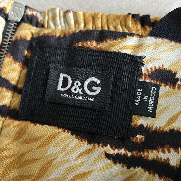 D&G Tiger Print Dress ASO Sharpay Evans & Katy Perry - Picture 10 of 11